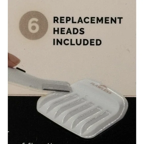 Finishing Touch Flawless Dermaplane Glo Lighted Facial Exfoliator Hair Remover - Picture 7 of 7